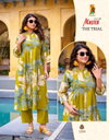 The Trial By Master Vertican Foil Printed Co Ord Set Wholesale Shop In Surat